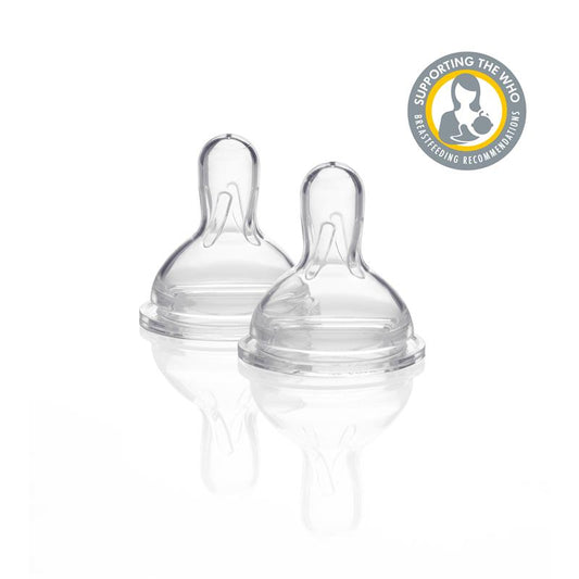 Medela Wide Base Teat Slow Flow - 3 Pack (0-4 Months) - Auzzi Store