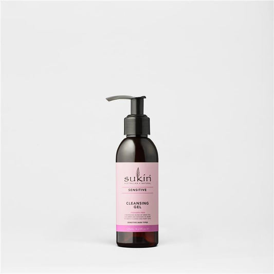 Sukin Sensitive Cleansing Gel 125ml Pump-Auzzi Store