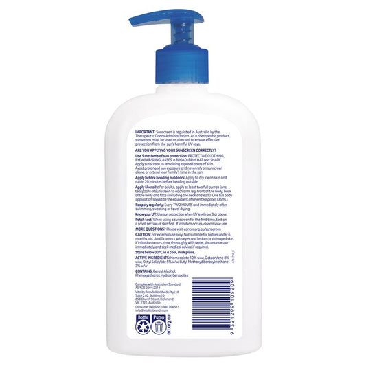 Cancer Council SPF 50+ Ultra Sunscreen 500ml Pump-Auzzi Store