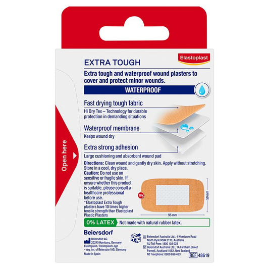 Elastoplast Heavy Fabric Waterproof XL 10 Strips – view 2 - Auzzistore