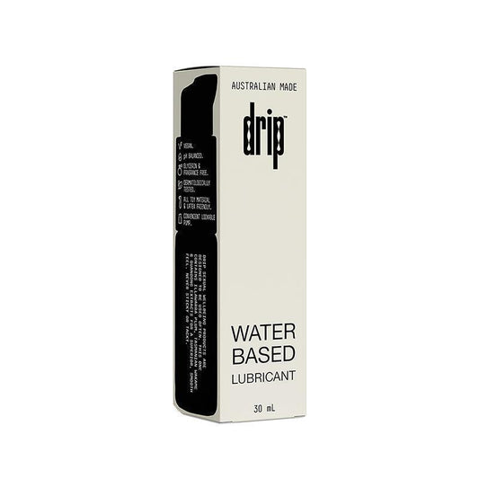Drip Water-Based Lubricant 30ml – Natural, pH Balanced, Sensitive Skin Safe