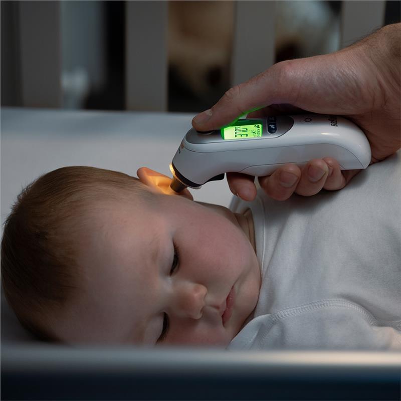 Braun Thermoscan 7+ Ear Thermometer - Accurate Temperature Measurement