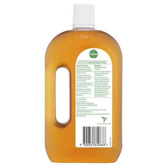 Dettol Antibacterial Household Disinfectant Liquid 750ml – view 2 - Auzzistore