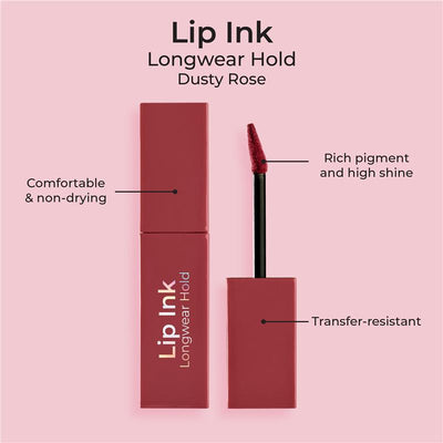 MCoBeauty Lip Ink Longwear Hold Dusty Rose