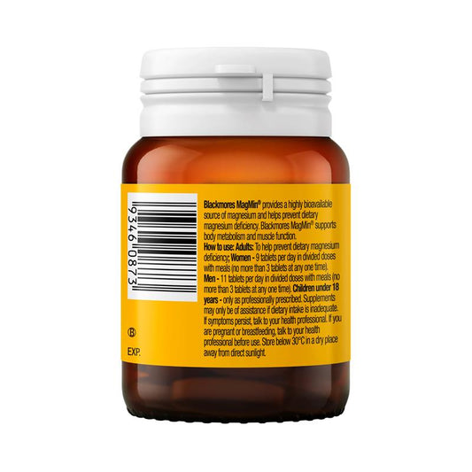 Blackmores MagMin® 500mg - 50 Tablets for Optimal Health-Auzzi Store