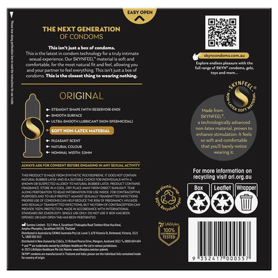 SKYN Original Non-Latex Condoms 40 Pack - Ultra Smooth SKYNFEEL®