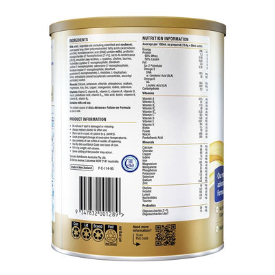 Alula Advance+ Stage 2 Follow On Formula 6-12 Months 800g - Balanced Nutrition for Growing Babies