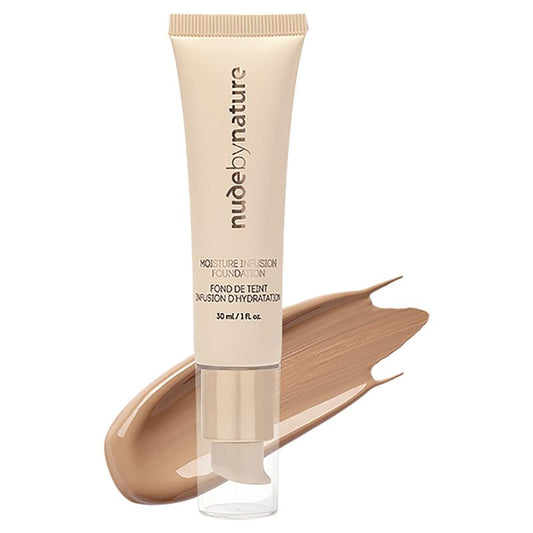 Nude by Nature Moisture Infusion Foundation 30ml W8 Classic Tan – view 2