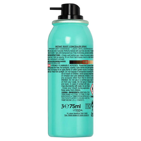 L'Oreal Paris Magic Retouch Temporary Root Concealer Spray - Golden Brown - 75ml - Auzzi Store