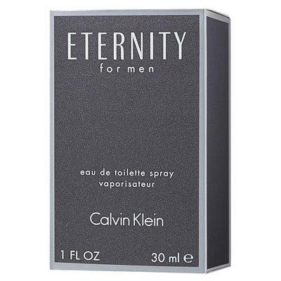 Calvin Klein Eternity for Men Eau de Toilette 30ml - A Classic Blend of Modern Sophistication
