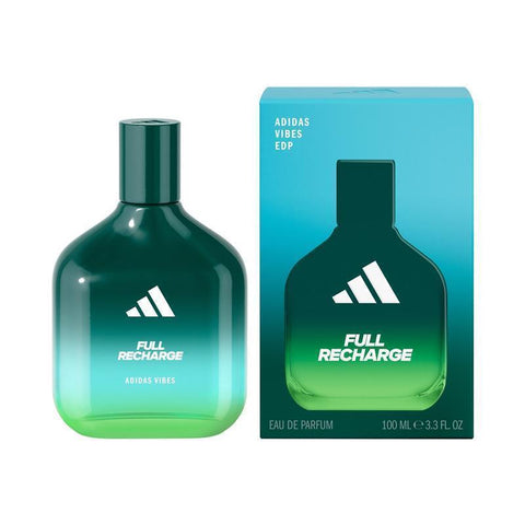 Adidas Vibes Full Recharge for Him Eau de Parfum 100ml - Energizing Fragrance - Auzzistore