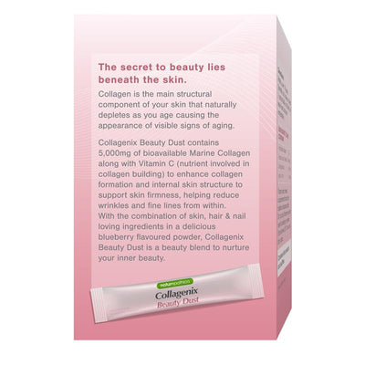 Naturopathica Collagenix Beauty Dust 5000mg - 15x50g Sachets with Vitamin C & Zinc