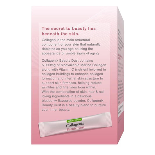 Naturopathica Collagenix Beauty Dust 5000mg - 15x50g Sachets with Vitamin C & Zinc – view 2