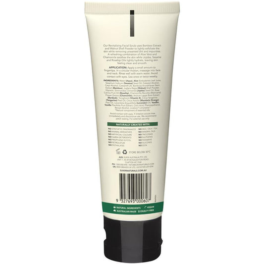Sukin Signature Revitalising Facial Scrub 125ml - Exfoliating Cleanser-Auzzi Store