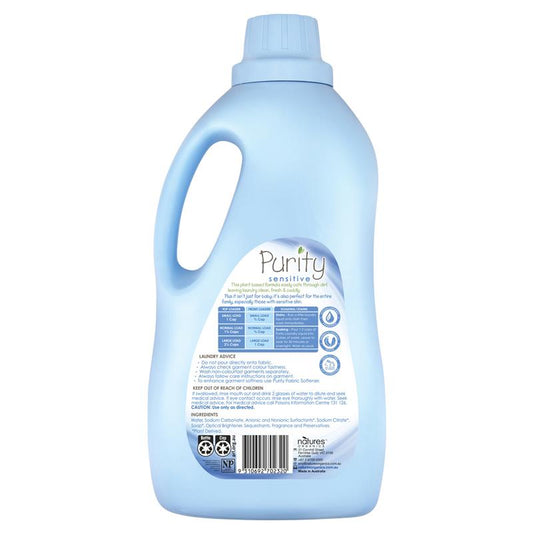 Purity Sensitive Laundry Liquid 2 Litres - Gentle Cleaning Power – view 2
