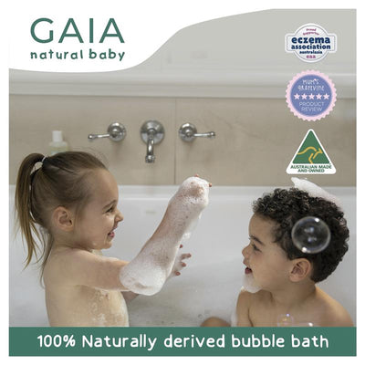 Gaia Natural Baby Bubble Bath Sleeptime 250ml - Organic Lavender & Ylang Ylang