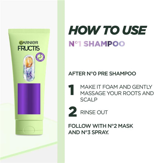 Garnier Fructis Curls Method Shampoo 200ml - 100hr Hydration