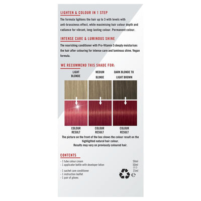 Schwarzkopf Live Colour Permanent Pink Passion - 1 Pack