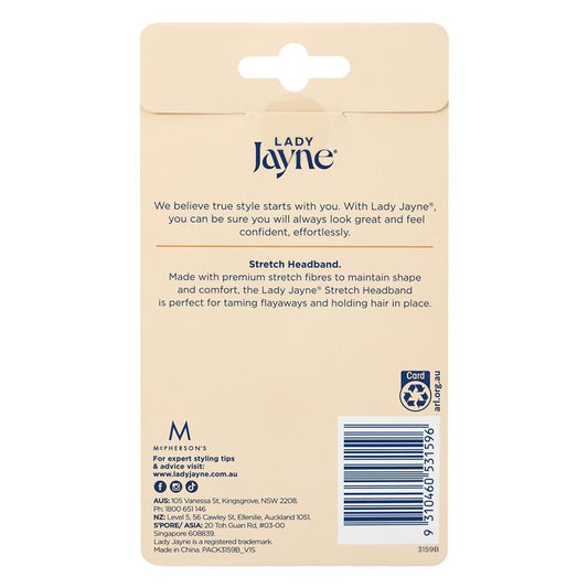 Lady Jayne 3159B Soft Headband - Assorted Colors (5cm)-Auzzi Store