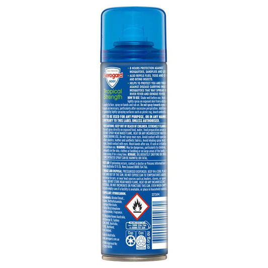 Aerogard Tropical Strength Insect Repellent Aerosol - 150g-Auzzi Store