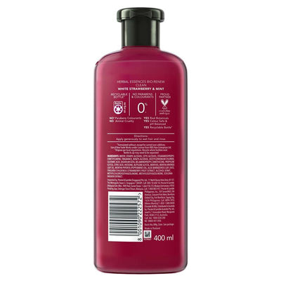 Herbal Essences Bio Renew White Strawberry & Mint Conditioner 400ml - Refresh and Revitalize