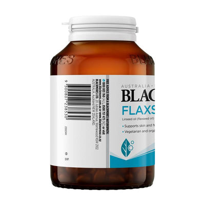 Blackmores Flaxseed Oil 100 Capsules | Omega-3, Vegetarian, Heart Support
