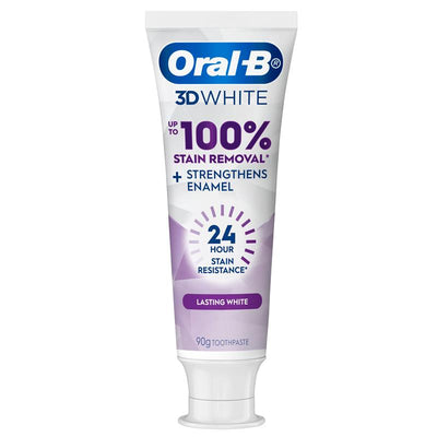 Oral-B 3D White Lasting Enamel Strong Whitening Toothpaste - 90g
