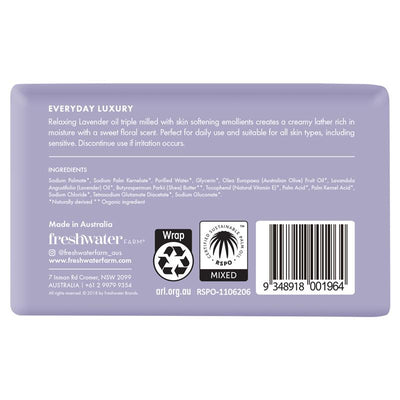 Freshwater Lavender Oil Body Bar 200g – Natural Moisturizing Soap