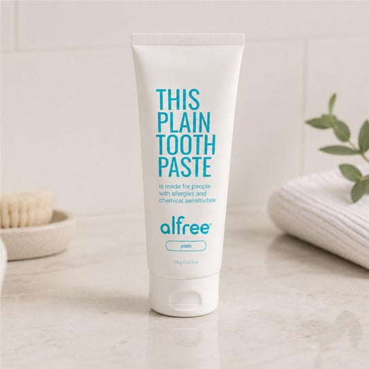 Alfree Plain Toothpaste 100g - Gentle Oral Care – view 2 - Auzzistore