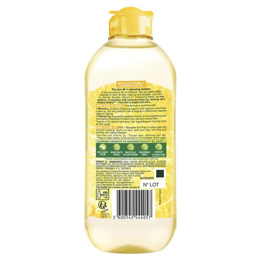 Garnier Micellar Vitamin C Cleansing Water 400ml – view 2