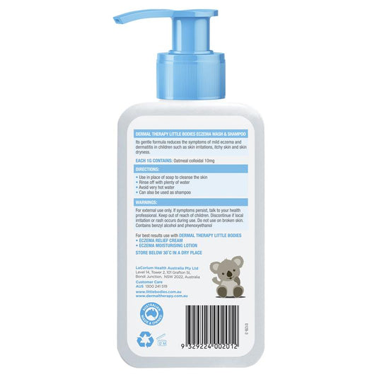 Dermal Therapy Little Bodies Eczema Wash & Shampoo - 210ml – view 2