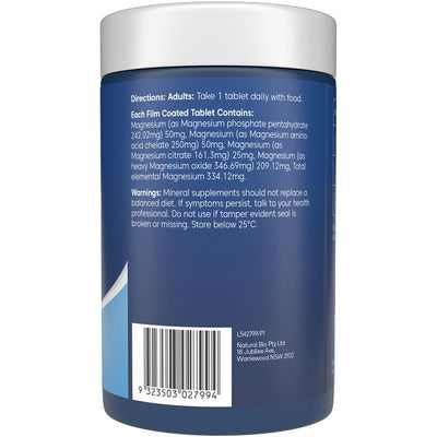 BioGlan Active Magnesium 1000mg – 150 Tablets for Muscle & Bone Health