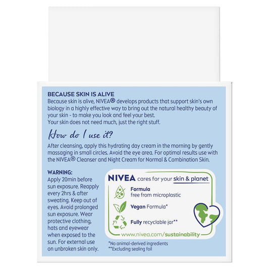 NIVEA Daily Essentials Hydrating Face Moisturiser SPF30 50ml - Refreshing Daily Hydration-Auzzi Store