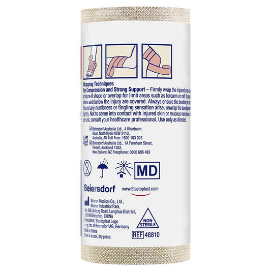Elastoplast Heavy Weight Crepe Bandage 10cm x 2.3m - Support for Strains and Sprains-Auzzi Store