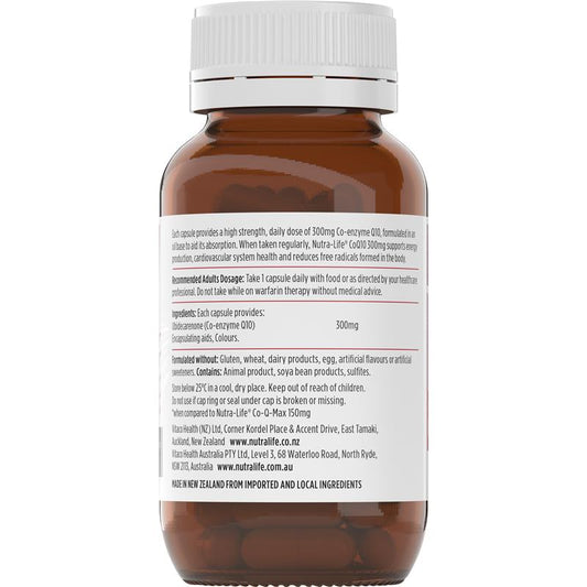 NutraLife CoQ10 300mg - 60 Capsules for Energy & Heart Health – view 2