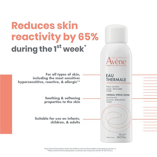 Avène Thermal Spring Water 150ml - Soothing Mist for Sensitive Skin-Auzzi Store