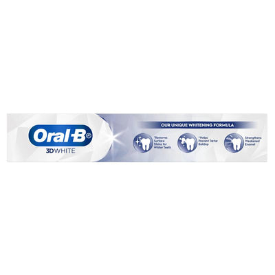 Oral-B 3D White Enamel Strengthening Toothpaste 190g