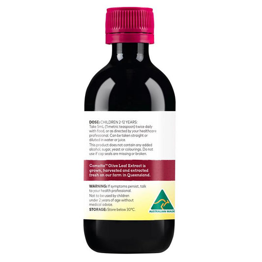 Comvita Olive Leaf Extract for Kids - Mixed Berry 200mL-Auzzi Store