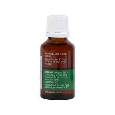 Calming Patchouli Essential Oil 25ml - Embrace Serenity