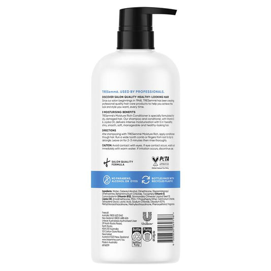 Tresemme Moisture Rich Conditioner 940ml - Ultimate Hydration for Dry Hair – view 2