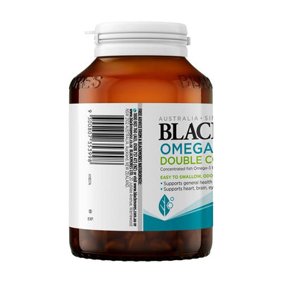 Blackmores Omega Mini Double Concentrate Wild-Caught Fish Oil 200 Capsules