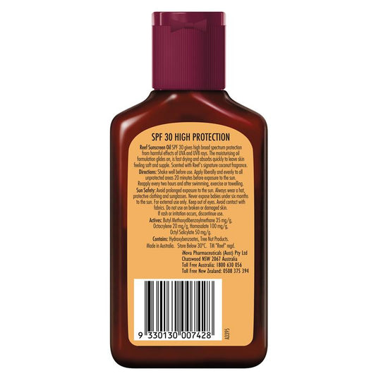 Reef Dry Oil SPF30 Coconut 125ml - Ultimate UV Protection-Auzzi Store