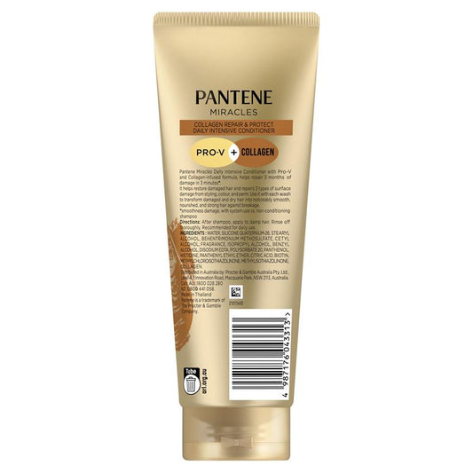 Pantene 3 Minute Miracle Repair & Protect Conditioner 180ml - Intensive Hair Treatment-Auzzi Store