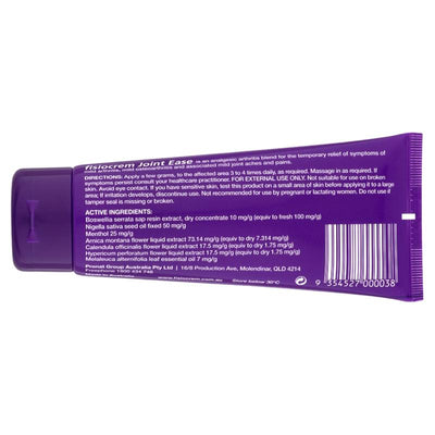 Fisiocrem Joint Ease Gel 100g - Natural Relief for Joint Pain and Inflammation
