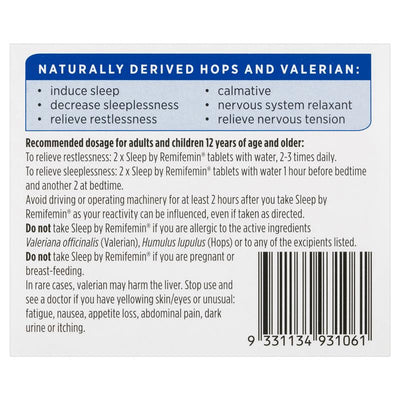 Remifemin Sleep - Natural Sleep Aid, 40 Tablets