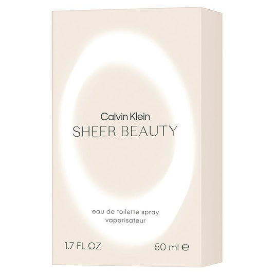 Calvin Klein Sheer Beauty Eau de Toilette 50ml - A Floral Fragrance for Radiant Women-Auzzi Store