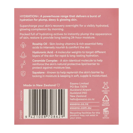 Essano Hydration+ Whipped Night Cream - 50ml
