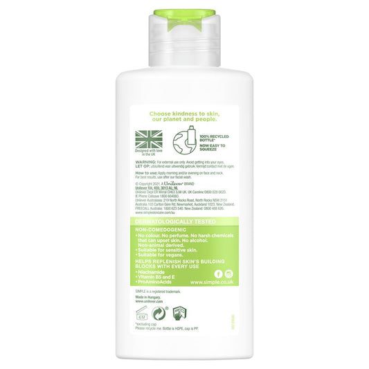 Simple Kind To Skin Hydrating Light Moisturiser 125ml-Auzzi Store