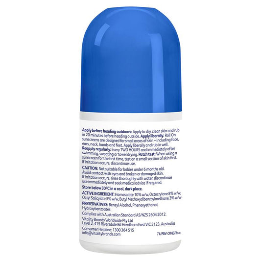 Cancer Council SPF 50+ Ultra Roll-On Sunscreen 75ml-Auzzi Store