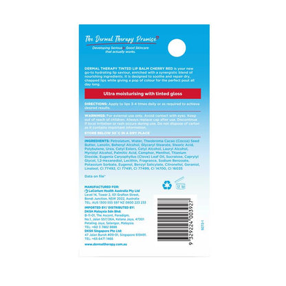 Dermal Therapy Tinted Lip Balm - Cherry Red 8g